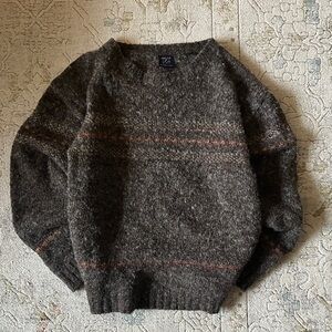 Jantzen Signature Brown Vintage Mohair Sweater